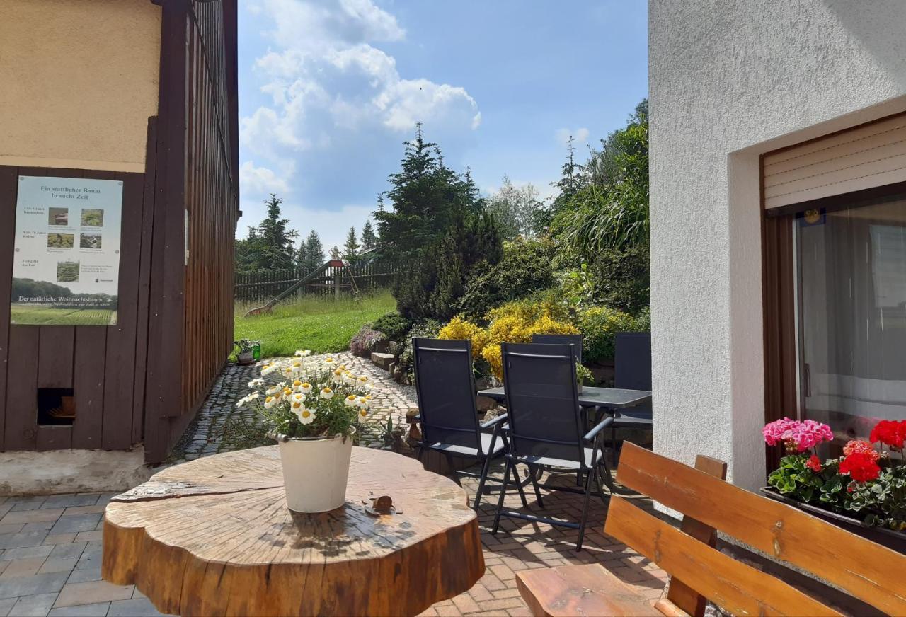Ferienwohnung Reißmann Heinsdorfergrund Exterior foto